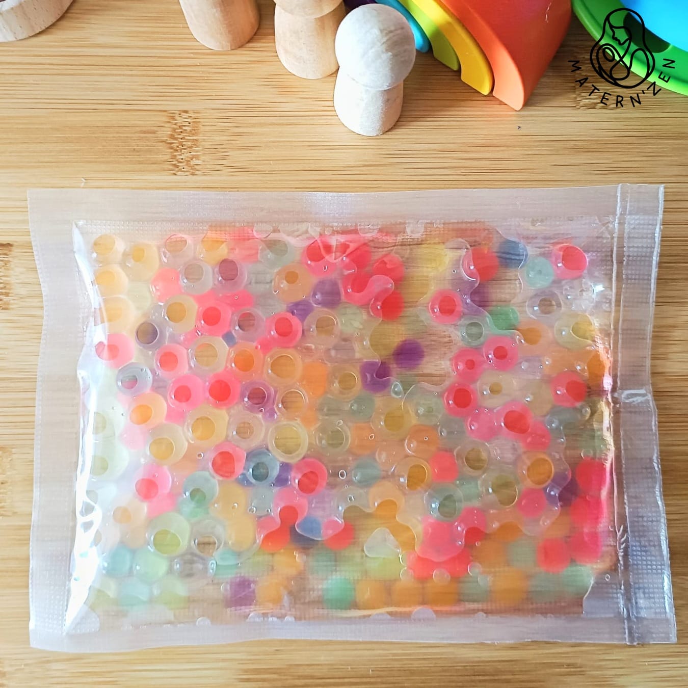 Liquid Sensory Bag Orbeez Rainbow Water Beads – Maternzen