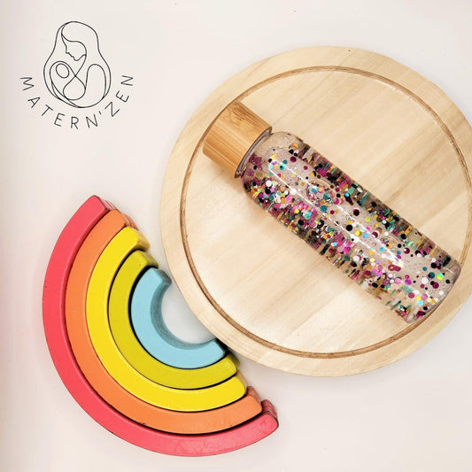 Bouteille sensorielle Dots Montessori