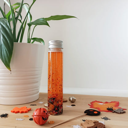 Floating Halloween Liquid Sensory Bottle