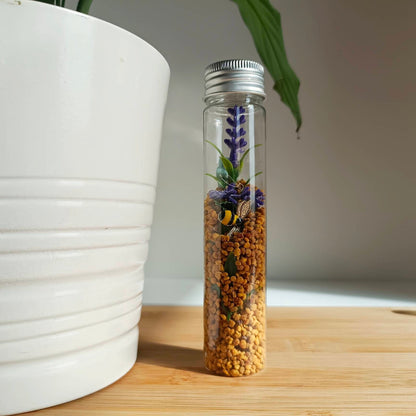 Beehive sound and visual sensory bottle