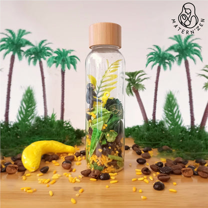 Monkey in the Jungle Sound and Spy Sensory Bottle