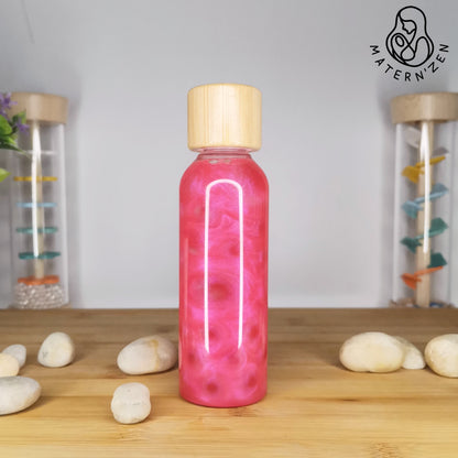 Botella sensorial liquida Orbeez Mágicos