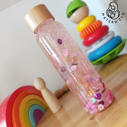 Bouteille sensorielle liquide Sequins 